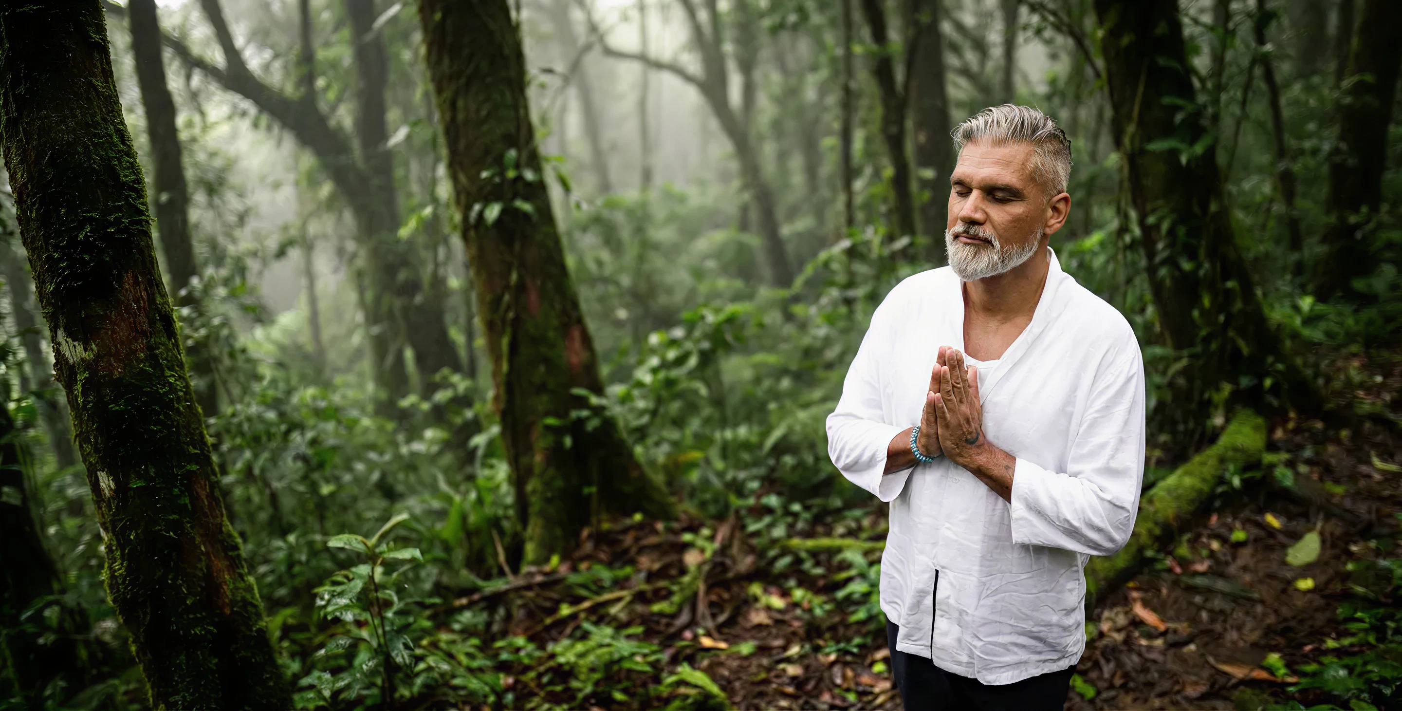 Hero forest with practitioner